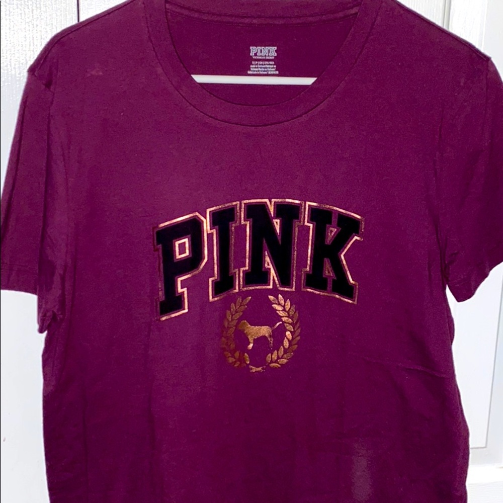 Burgundy pink Victoria’s Secret shirt